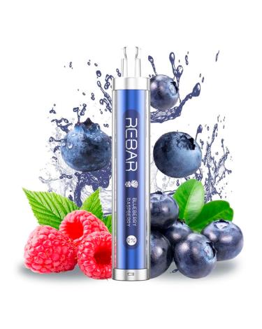 Descartável Blueberry Raspberry 20mg - Rebar by Lost Vape