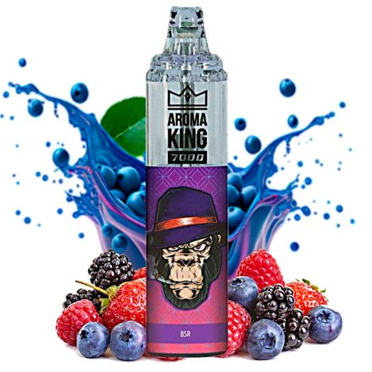 BSR Tornado 7000 Puff Descartável Sem Nicotina - Aroma King BSR Tornado 7000 Puff Descartável Sem Nicotina - Aroma King