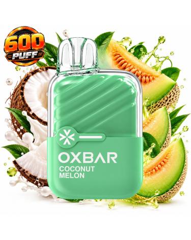 Descartável COCONUT MELON 20mg 600 Puff - Oxbar Mini