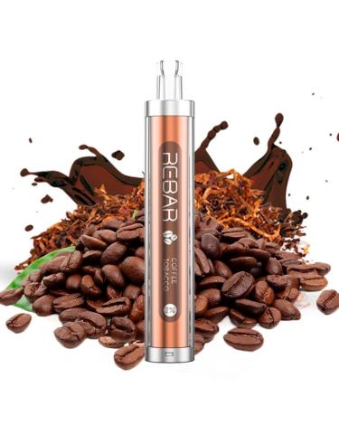 Descartável Coffee Tobacco 20mg - Rebar by Lost Vape