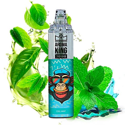 Descartável COOL MINT Tornado 7000 Puff SEM NICOTINA - Aroma King