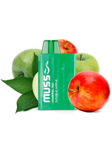 Descartável Double Apple Muss Marmol 700 Puff  20mg