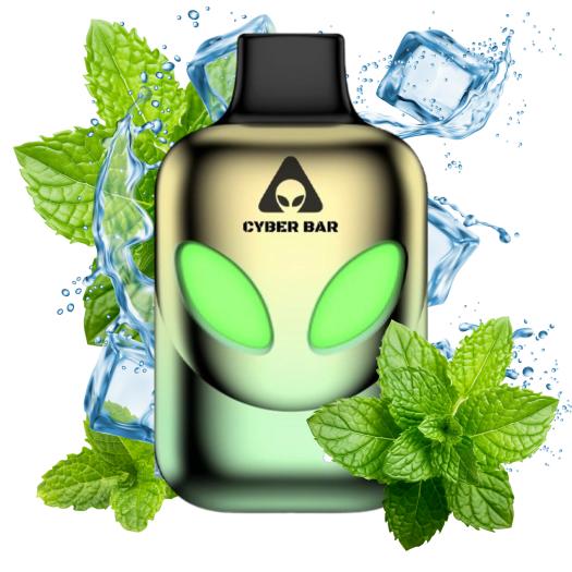 Descartável FRESH MINT 8000 Puff - Cyber Bar - Sem Nicotina