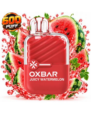 Descartável JUICY WATERMELON 20mg 600 Puff - Oxbar Mini