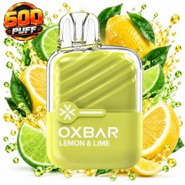 Descartável LEMON LIME 20mg 600 Puff - Oxbar Mini