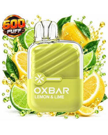 Descartável LEMON LIME 20mg 600 Puff - Oxbar Mini