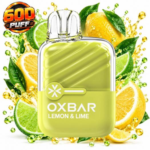 Descartável LEMON LIME 20mg 600 Puff - Oxbar Mini