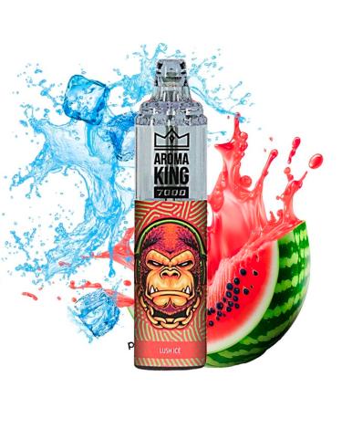 Descartável LUSH ICE Tornado 7000 Puff SEM NICOTINA - Aroma King
