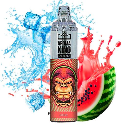 Descartável LUSH ICE Tornado 7000 Puff SEM NICOTINA - Aroma King