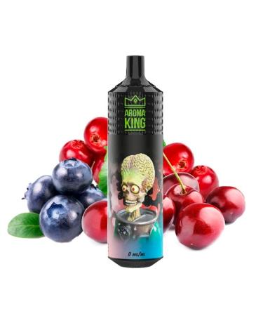 Descartável Mars Blueberry Cherry Cranberry 9000 Puff - SEM NICOTINA - Aroma King