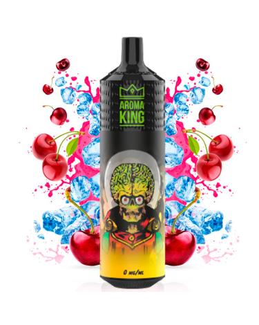 Descartável Mars Cherry Ice 9000 Puff - SEM NICOTINA - Aroma King