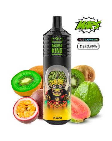 Descartável Mars Kiwi Passion Fruit Guava 9000 Puff - SEM NICOTINA - Aroma King