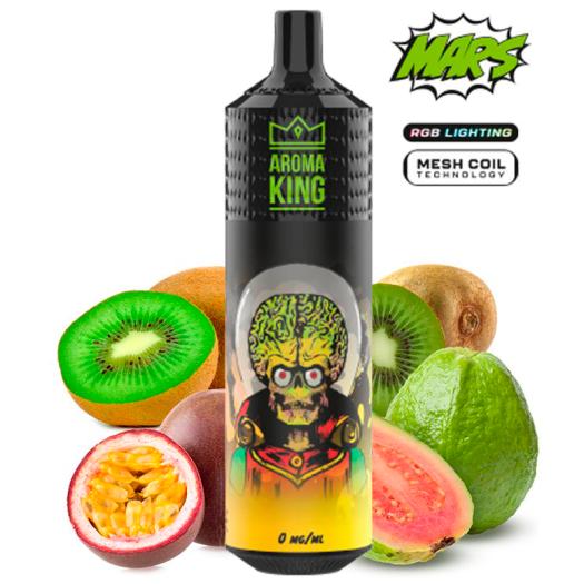 Descartável Mars Kiwi Passion Fruit Guava 9000 Puff - SEM NICOTINA - Aroma King