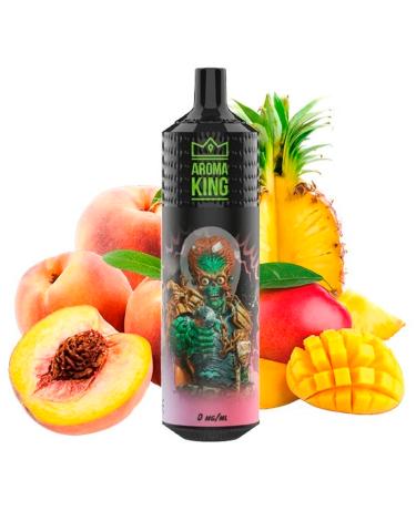 Descartável Mars Peach Mango Pineapple 9000 Puff - SEM NICOTINA - Aroma King