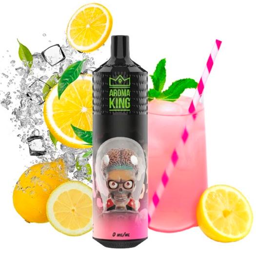 Descartável Mars Pink Lemonade 9000 Puff - SEM NICOTINA - Aroma King