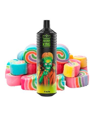 Descartável Mars Rainbow Candy 9000 Puff - SEM NICOTINA - Aroma King