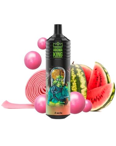 Descartável Mars Watermelon Bubble Gum 9000 Puff - SEM NICOTINA - Aroma King