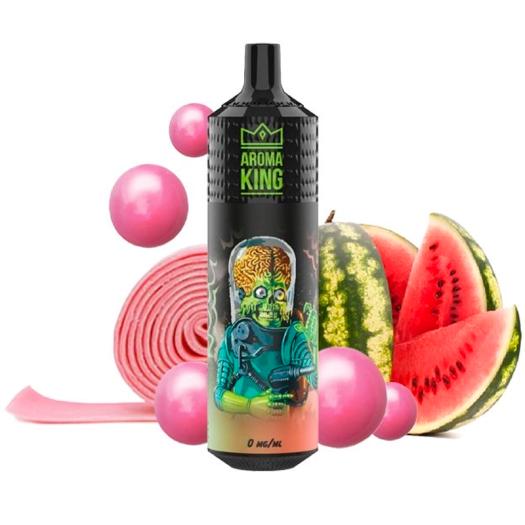 Descartável Mars Watermelon Bubble Gum 9000 Puff - SEM NICOTINA - Aroma King