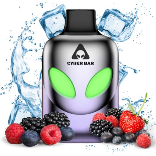 Descartável Mix Berry Ice 8000 Puff - Cyber Bar - Sem Nicotina