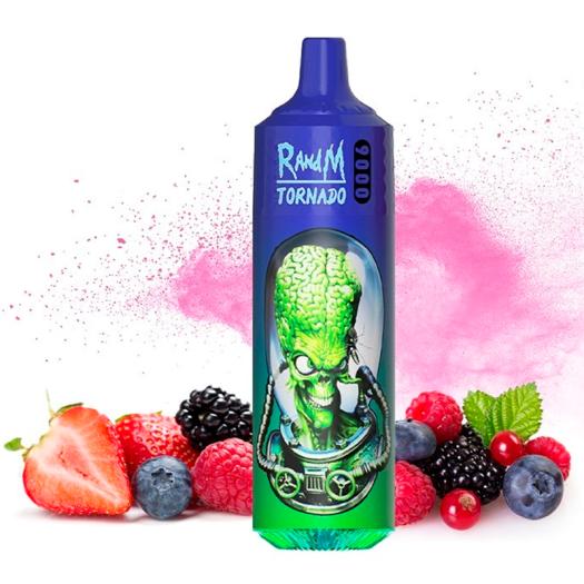 Descartável MR BLUE Tornado 9000 Puff - 600mAh Fumot SEM NICOTINA