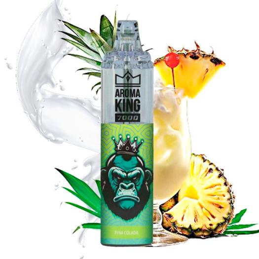 Descartável PINA COLADA Tornado 7000 Puff SEM NICOTINA - Aroma King