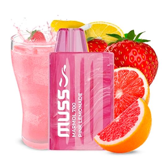 Descartável Pink Lemonade Muss Marmol 700 Puff  20mg