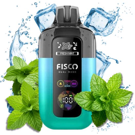 Descartável Fresh Mint 10000 puffs 2ml + 10ml - Fisco Point