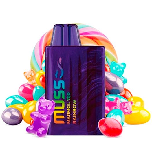 Descartável Rainbow Muss Marmol 700 Puff  20mg