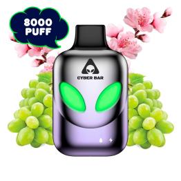 Descartável Sakura Grape 8000 Puff - Cyber Bar - Sem Nicotina