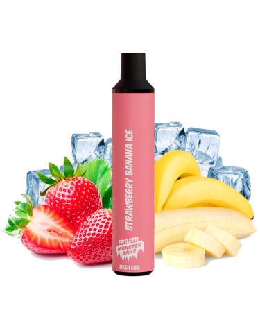 Descartável Strawberry Banana Ice 20mg - Monster Bar