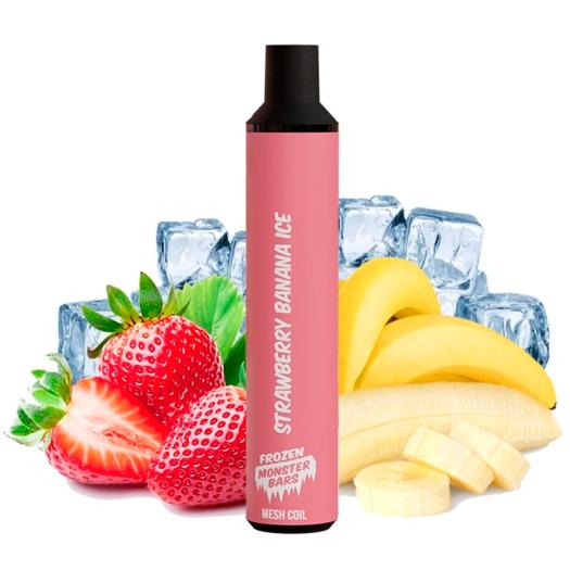 Descartável Strawberry Banana Ice 20mg - Monster Bar