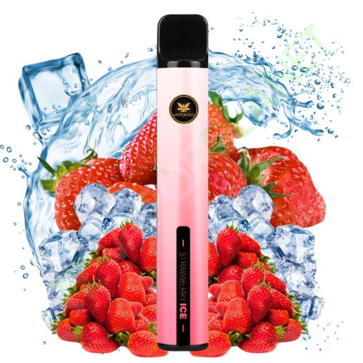 Descartável STRAWBERRY ICE 800T VapoKiss - 800Puff 20mg