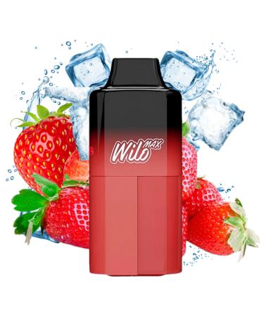 Descartável | Strawberry Ice | WiloMax 5000 puffs 10mg 2ml + 10ml
