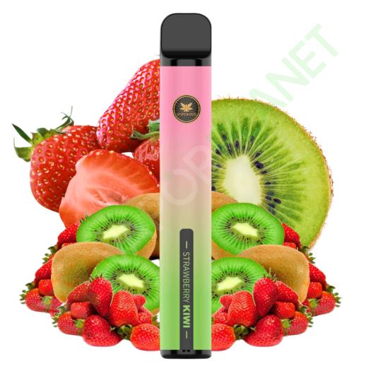 Descartável STRAWBERRY KIWI 800T VapoKiss - 800Puff 20mg