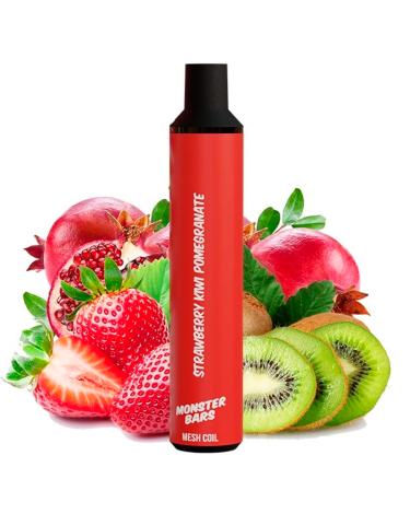 Descartável Strawberry Kiwi Pomegranate 20mg - Monster Bar