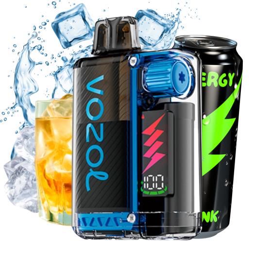 Descartável | Vzbull | Vozol Vista Plug Kit 10000 puffs 20mg 2ml + 10ml