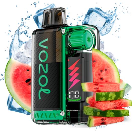 Descartável | Watermelon Ice | Vozol Vista Plug Kit 10000 puffs 20mg 2ml + 10ml