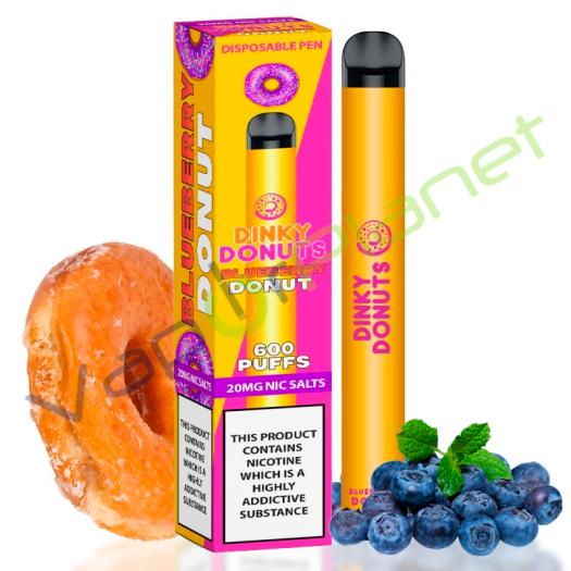 Dinky Donut BLUEBERRY DONUT 20mg Salt - Descartável