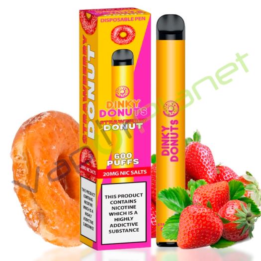 Dinky Donut STRAWBERRY DONUT 20mg Salt - Descartável