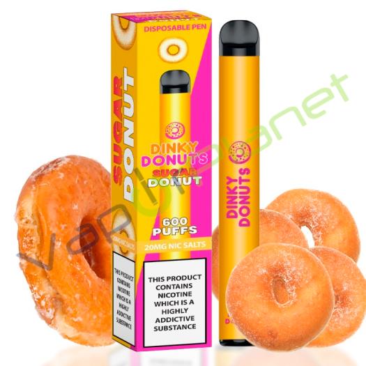Dinky Donut SUGAR DONUT 20mg Salt - Descartável