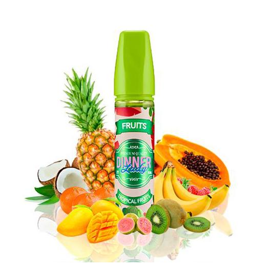 → Dinner Lady Fruits Tropical Fruits 50ml + Nicokit Gratis