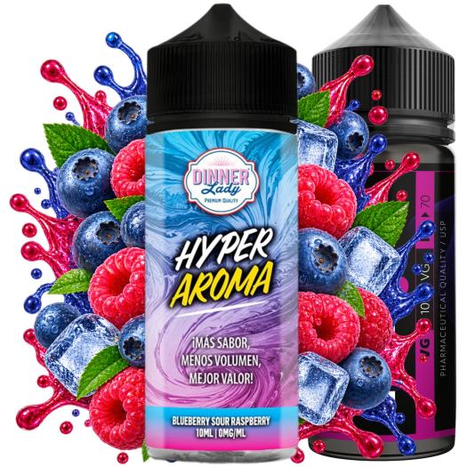 Dinner Lady Hyper Blueberry Sour Raspberry Longfill 10ml/120