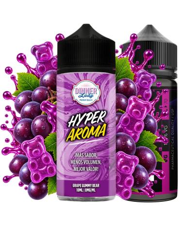 Dinner Lady Hyper Grape Gummy Bear Longfill 10ml/120