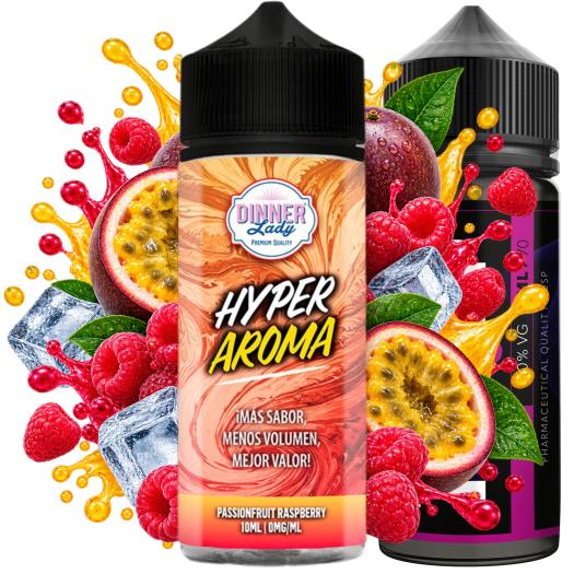 Dinner Lady Hyper Passionfruit Raspberry Longfill 10ml/120