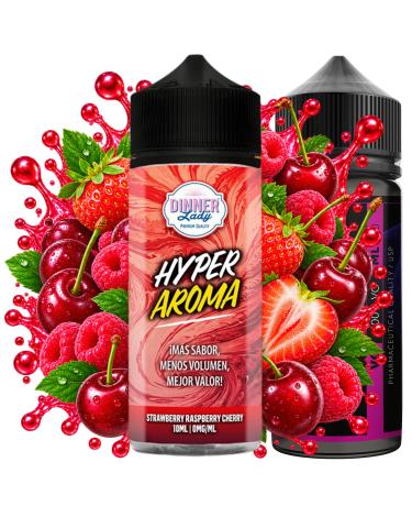 Dinner Lady Hyper Strawberry Raspberry Cherry Longfill 10ml/120