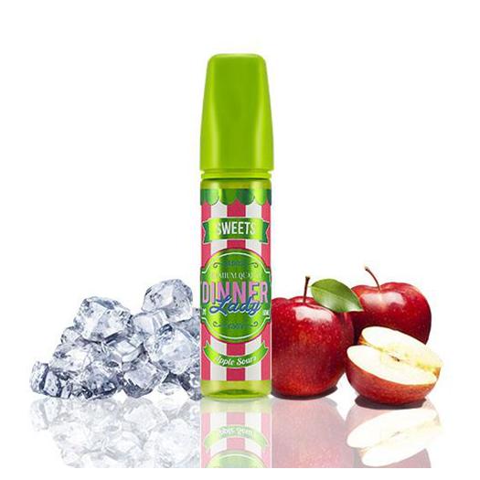 → Dinner Lady Ice Apple Sours 50ml + Nicokit Gratis