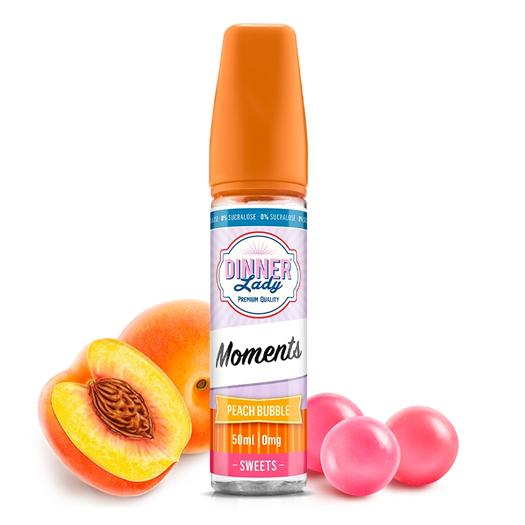 → Dinner Lady PEACH BUBBLE 50ml + Nicokit Gratis