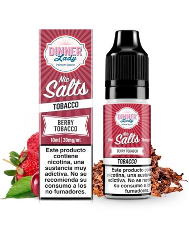 Dinner Lady Salts Berry Tobacco 10ml