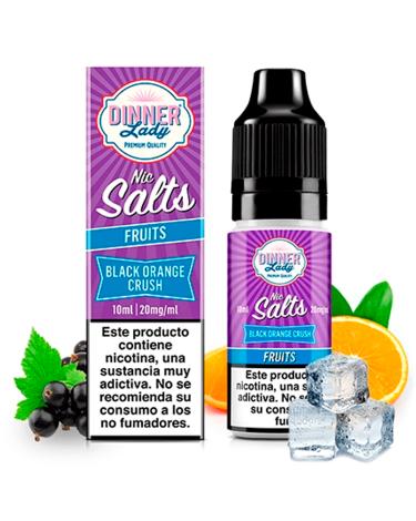 Dinner Lady Salts Black Orange Crush 10ml