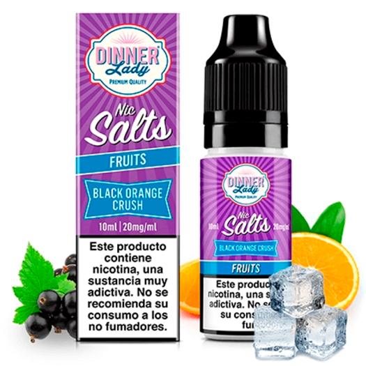 Dinner Lady Salts Black Orange Crush 10ml